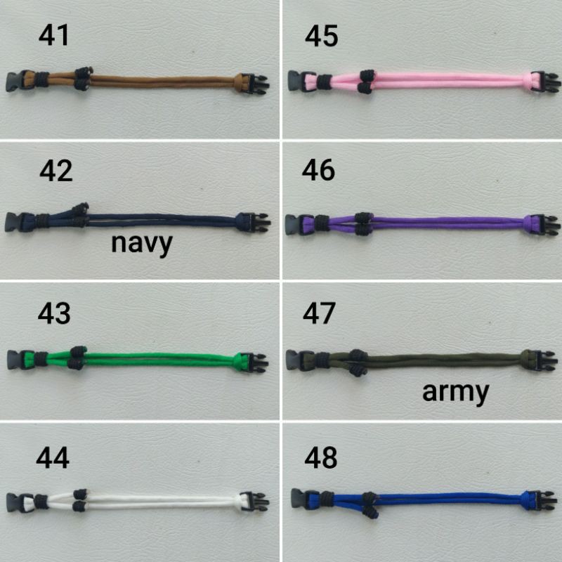 Gelang Paracord with buckle Gelang Couple Gelang Bracelet