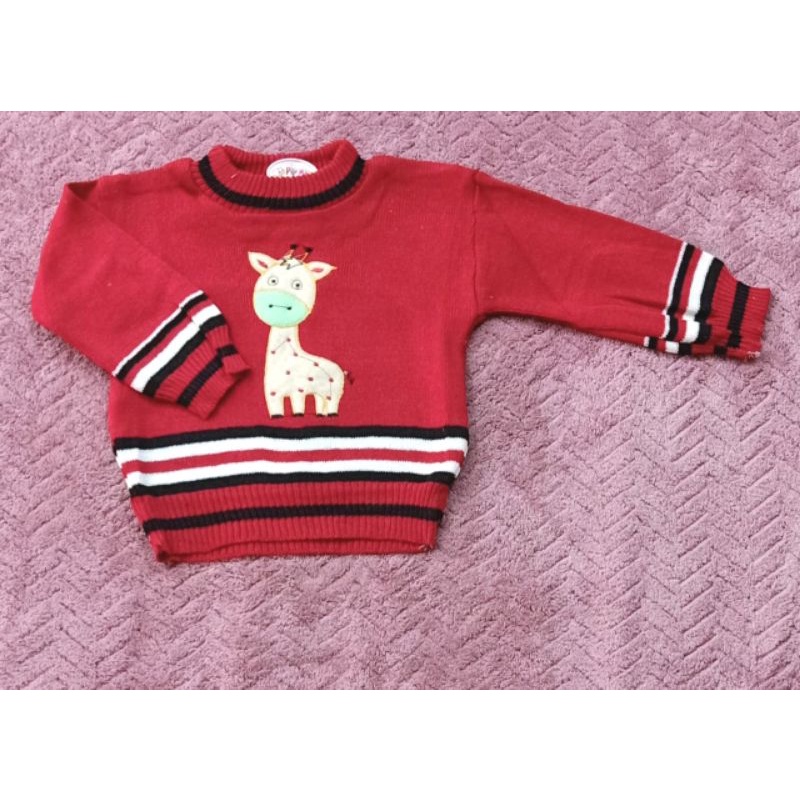 Baju Sweater Bayi 6-12 bulan Murah Jaket Bayi Baju Dingin Bayi Sweter Bayi  Jaket Siet Bayi  Baju Sepeda Motor Bayi