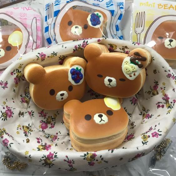 MGH Punimaru Mini Bear Pancake Squishy LARIS □