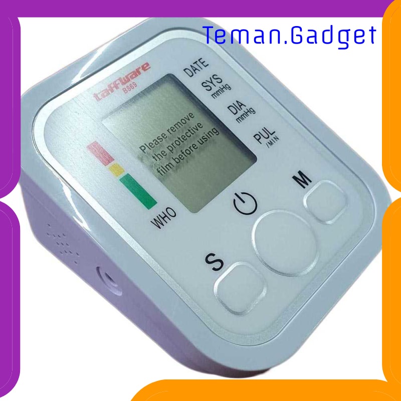 TG-FE348 TAFFOMICRON PENGUKUR TEKANAN DARAH ELECTRONIC SPHYGMOMANOMETER - B869