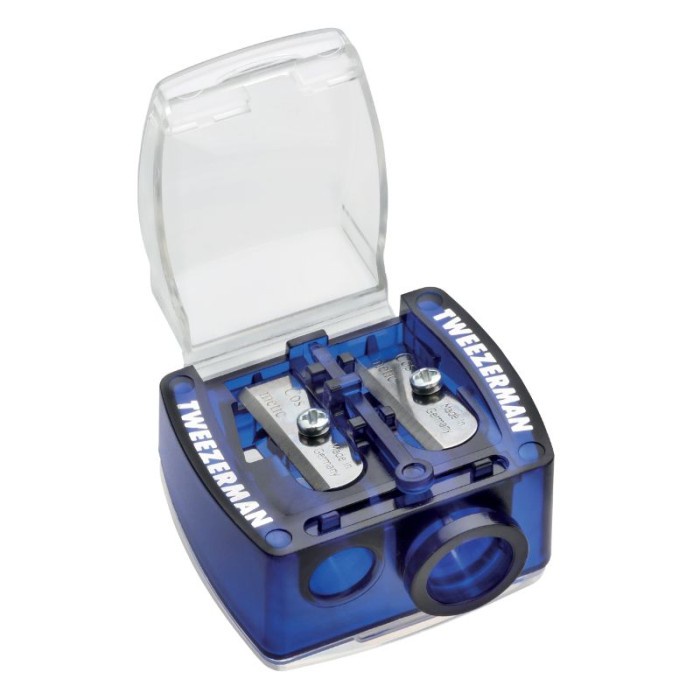 Tweezerman #9035 deluxe cosmetic sharpener; 3 sharpening slots ANANDA