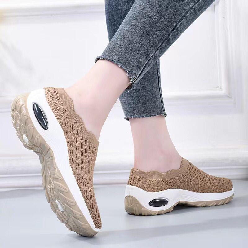 Permata  Sandal Slip On Wanita Import JN7198  Premium Quality