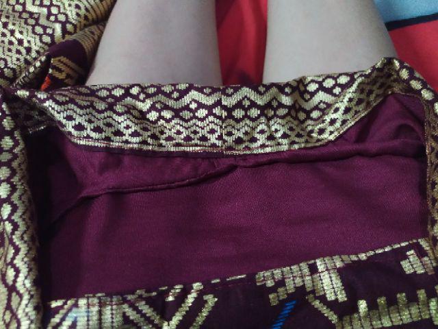 Rnb Manisha Denana Prodo Rok Blus Stelan Kutubaru Span Instan Panjang Seragam Kondangan Batik Wanita