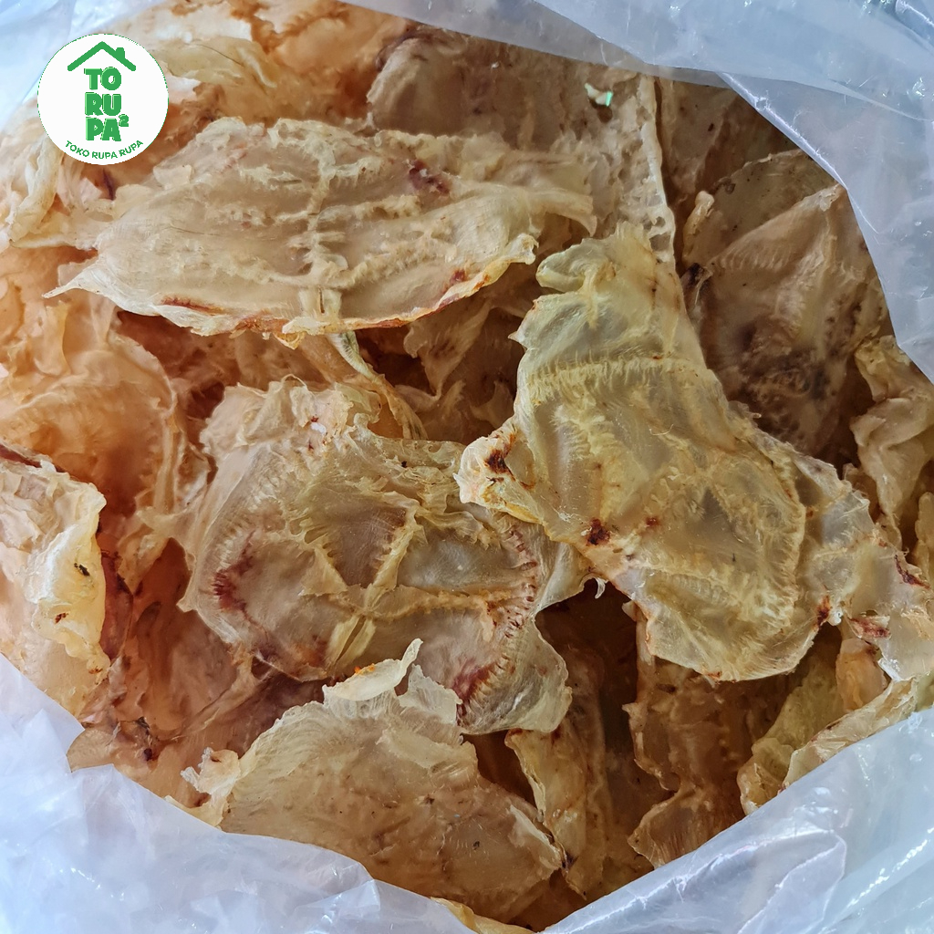 

[Pilihan] Hipio Mentah 100 gr / Gelembus Ikan Manyung / Hiphio Hephio Mayong