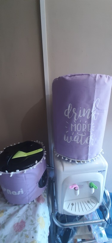 Paket Cover Galon, Cover Kulkas Dan Cover Rice Cooker