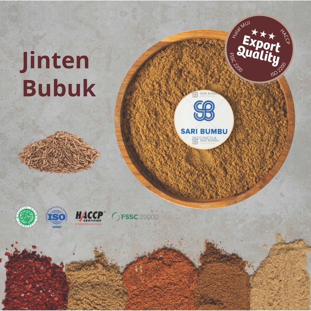 

Jinten Bubuk / Cumin Powder - (Small Pack) Rempah *Export Quality