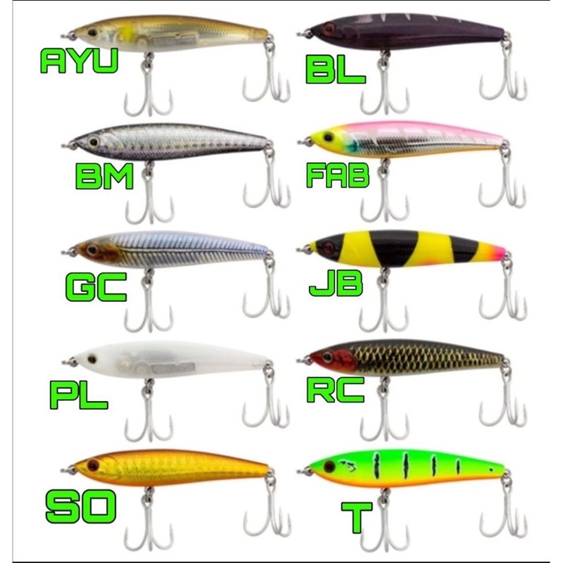 lure zerek zappelin 70mm