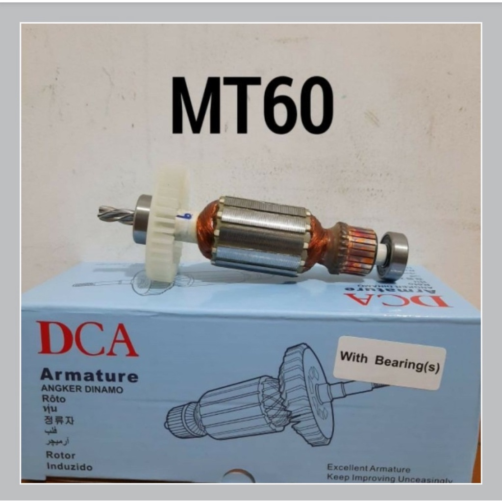 DCA Armature / Angker / Rotor Mesin Gerinda Maktec MT60 MT-60