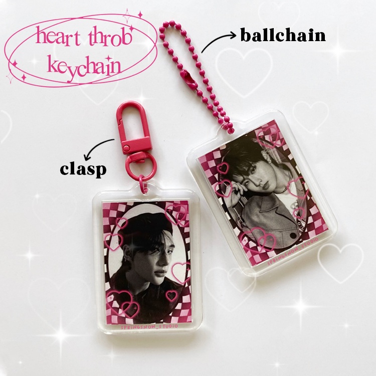 [READY] STRAY KIDS Heart Throb Acrylic Keychain / Gantungan Kunci Akrilik SKZ Ganci KPOP Keyring