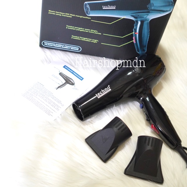 HAIRDRYER TECHNO PRO SALON QUALITY LOW WATT BEST SELLER