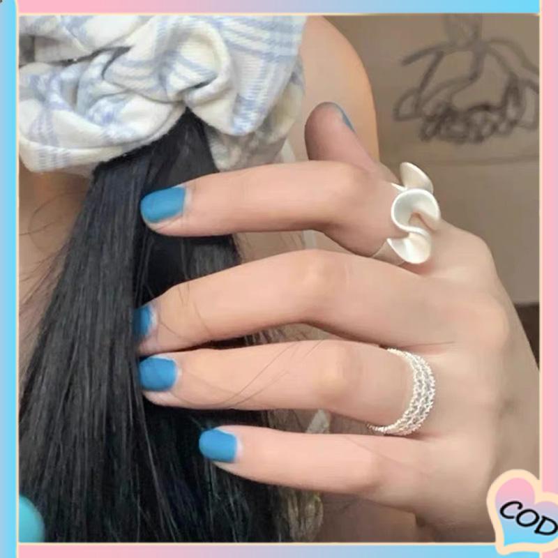 COD❤️ Cincin Renda Zirkon Gelombang Matte Pembukaan Cincin Sederhana Wanita yang Dapat Disesuaikan-A.one