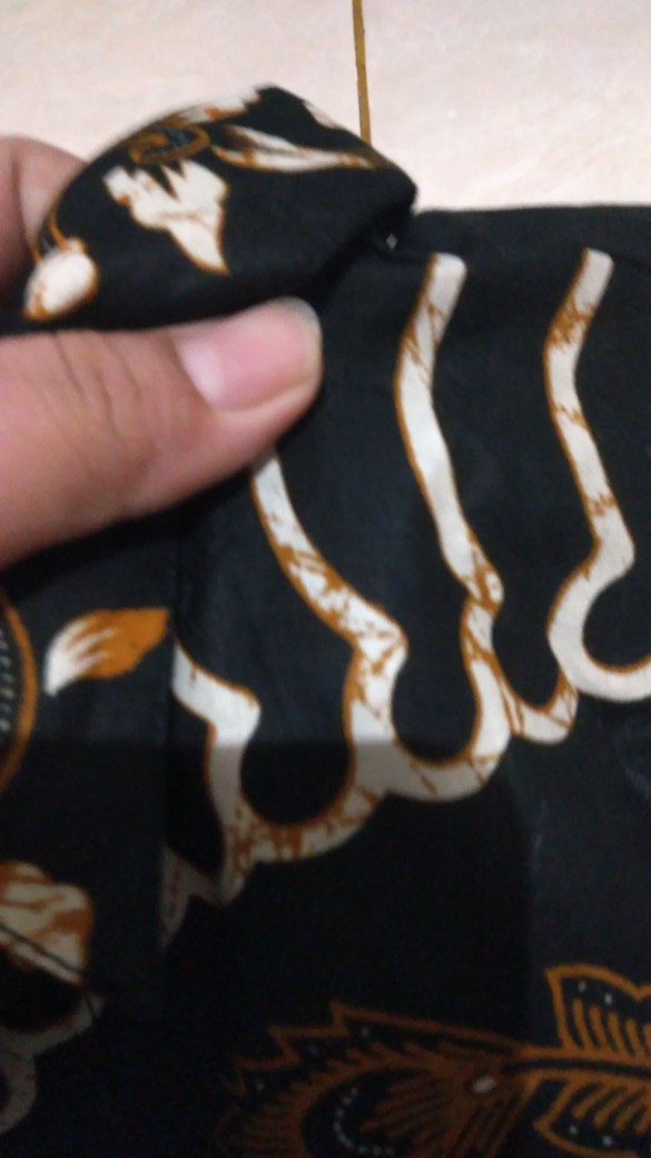 Bswart Batik Hrb026 Kenongo Hem Pendek Padi Pekalongan M L Xl Batik Pria Murah Modern Grosir Batik