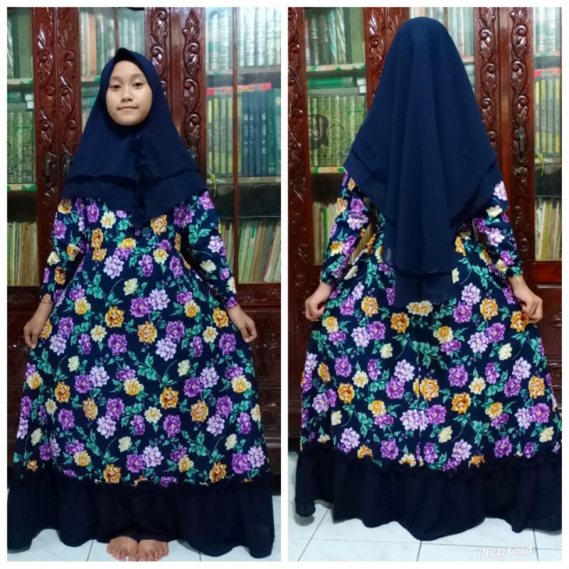 SYARI ANAK MOTIF BUNGA