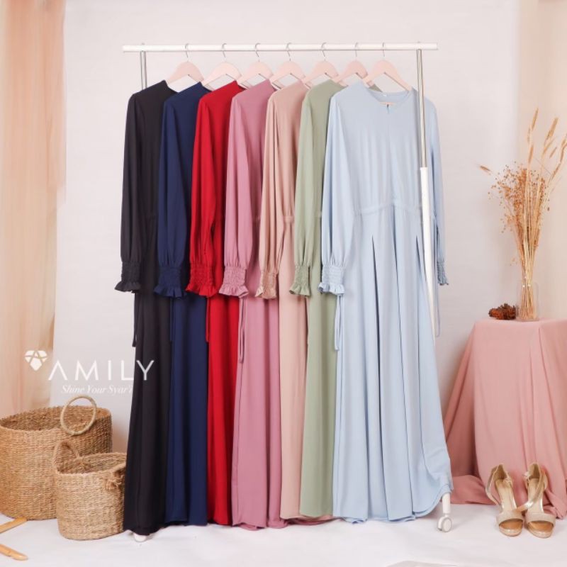 AISY DRESS (ONLY) MOM BY AMILY HIJAB