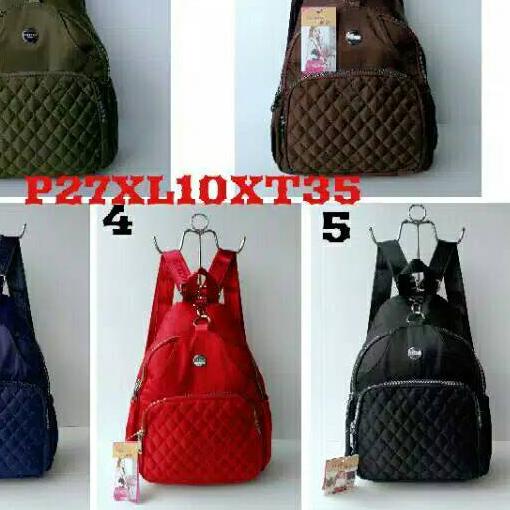 ➵ TAS RANSEL WANITA CHIBAO 186-8 motif ✱