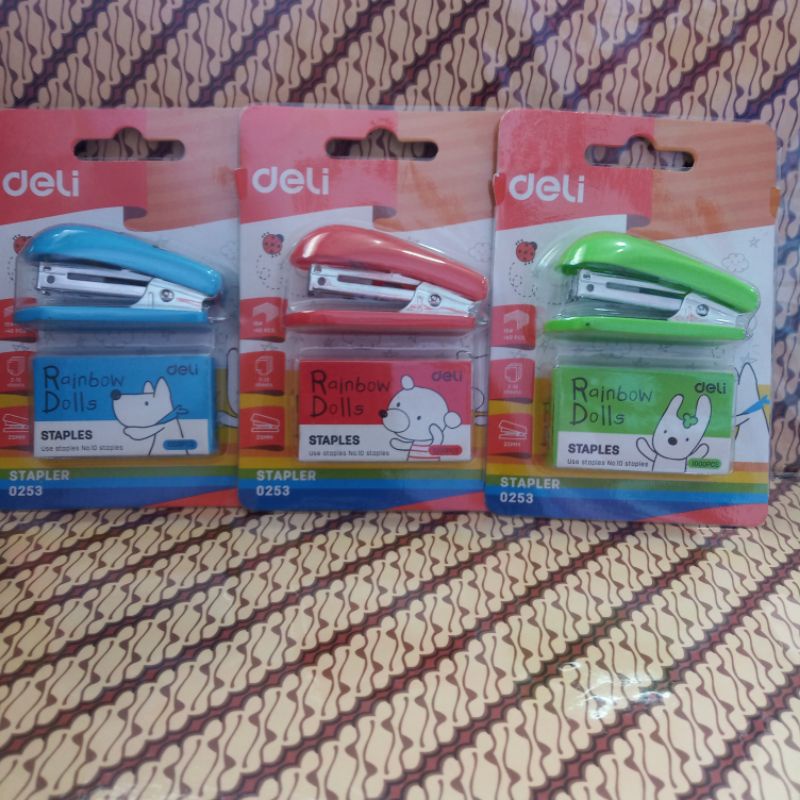 

Stapler Deli Mini Set Dolls 0253