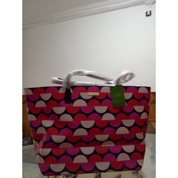 Tas Tote Bag Kate Spade Pink Summer