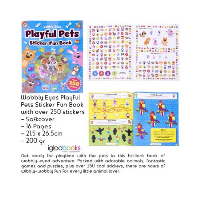 

Playful Pets Sticker Fun Book