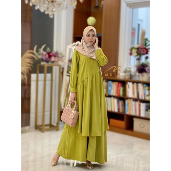 GAMIS DRESS WANITA TERBARU DIORA DRESS BY MDLY