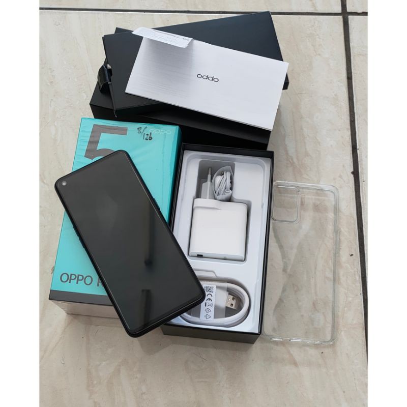oppo reno 5f ram 8/128gb mulus like new baru beli 8mei