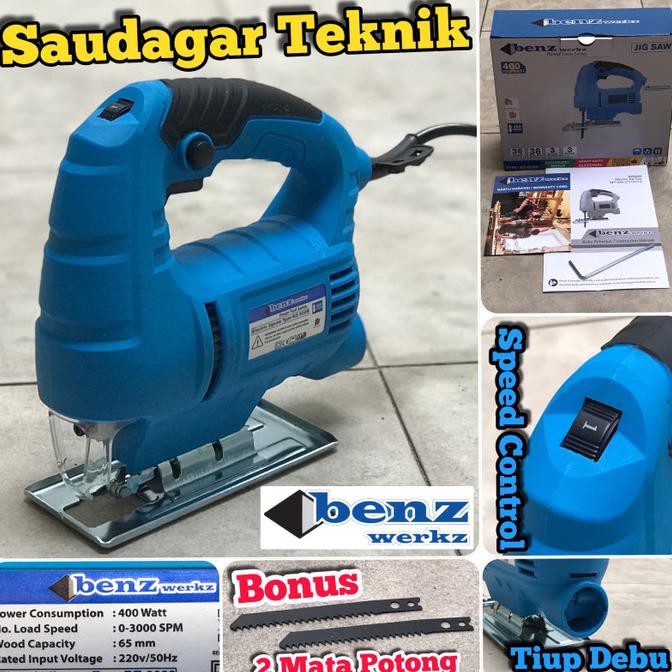 Jigsaw Benz Mesin Gergaji Potong Kayu Benz Werkz