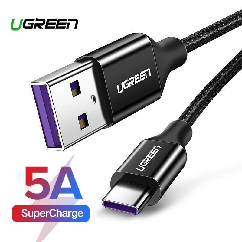 UGREEN Kabel Charger USB To Type C Cable Data Fast Charging 5A Samsung US253