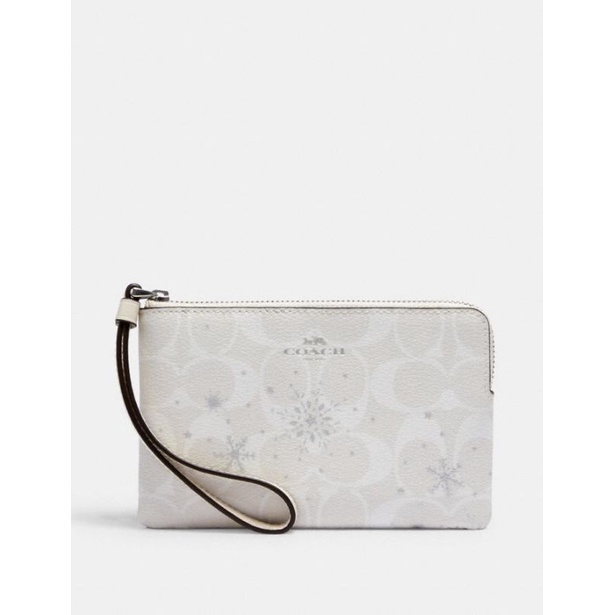Wristlet Coach Signature Authentic Original Dompet Coach