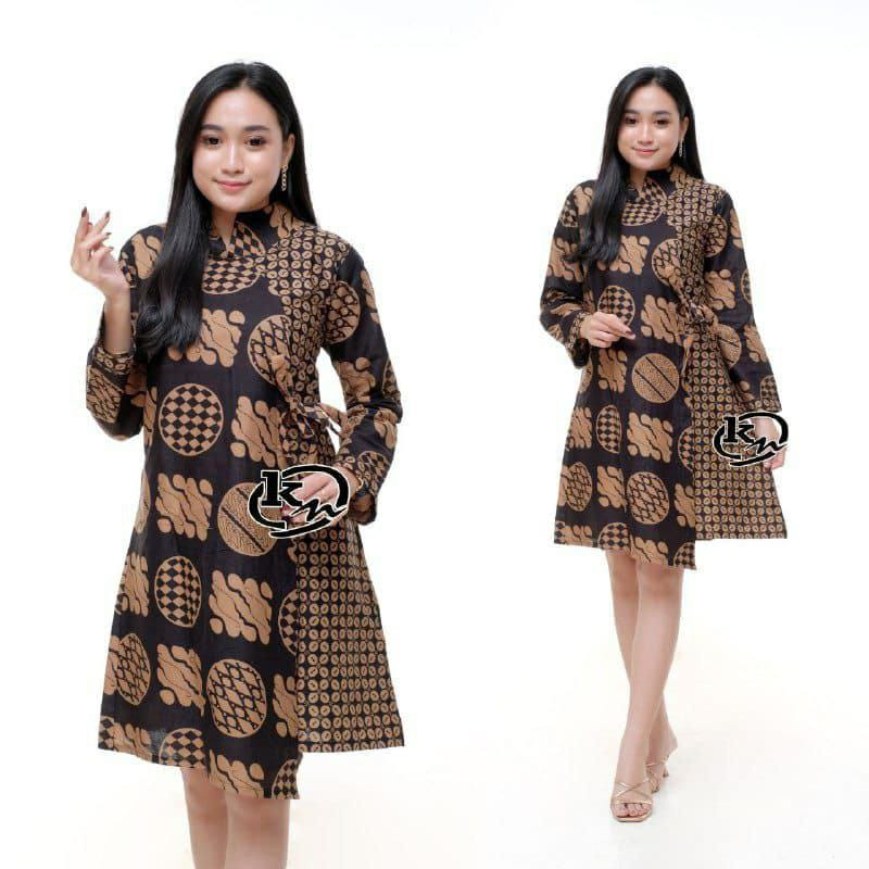 PROMO 12.12 BIRTHDAY SALE Baju Batik Wanita Atasan Tunik Batik Pekalongan Murah Batik Rezz Art-4