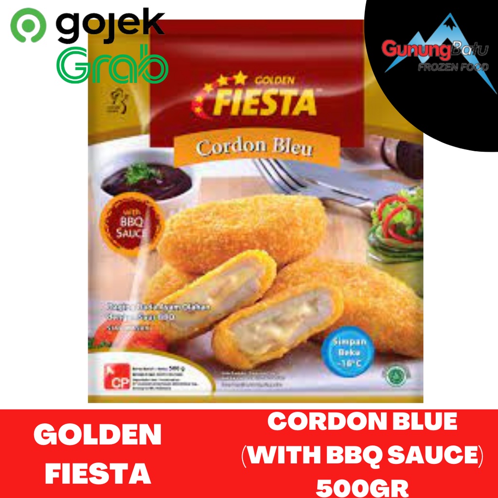 

GOLDEN FIESTA CORDON BLUE (WITH BBQ SAUCE) 500GR