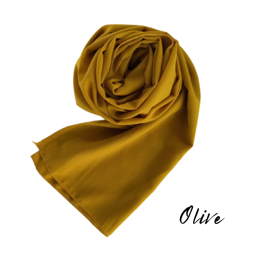 Pashmina Instan Sala Diamond / Hijab Pasmina instan diamond strech | pashmina | pastan osi-OLIVE