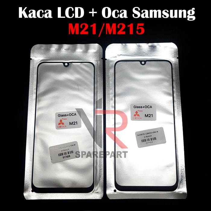 GLASS - KACA LCD TS SAMSUNG M21 + LEM OCA