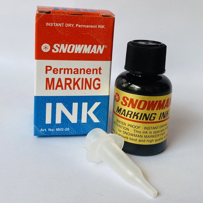 

TINTA SPIDOL SNOWMAN PERMANENT MARKING INK