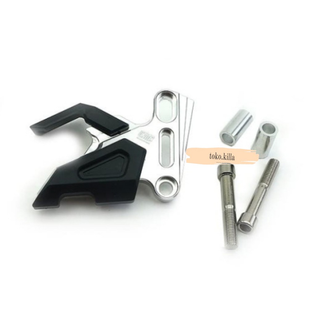 Cover caliper 2750 N Max Scarlet silver