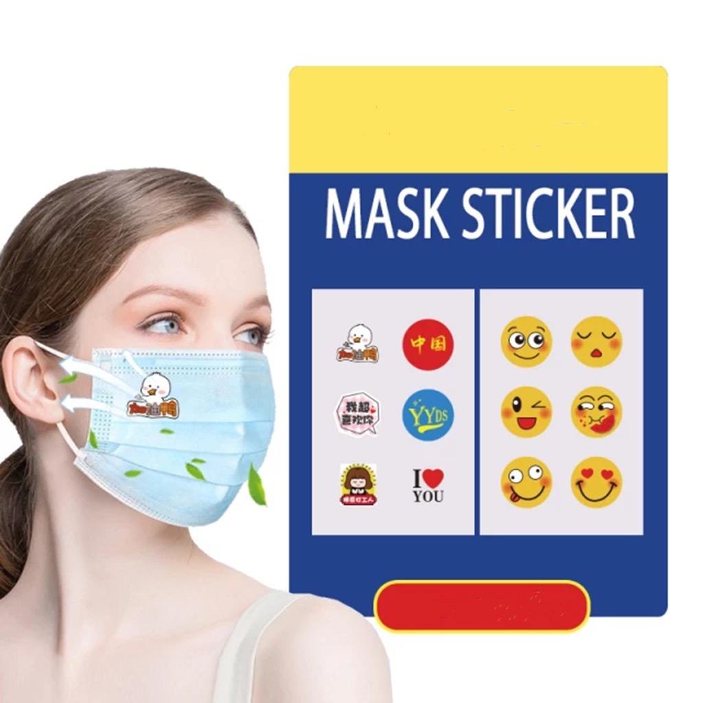 2PCS PATCH  MASK STICKER PEWANGI AROMA ISI 16 PCS