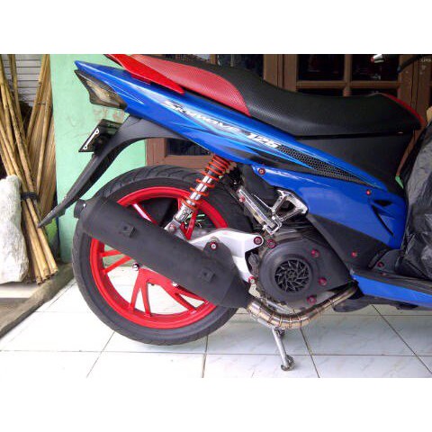 Knalpot RRGS Suzuki Spin Skywave Skydrive Hayate