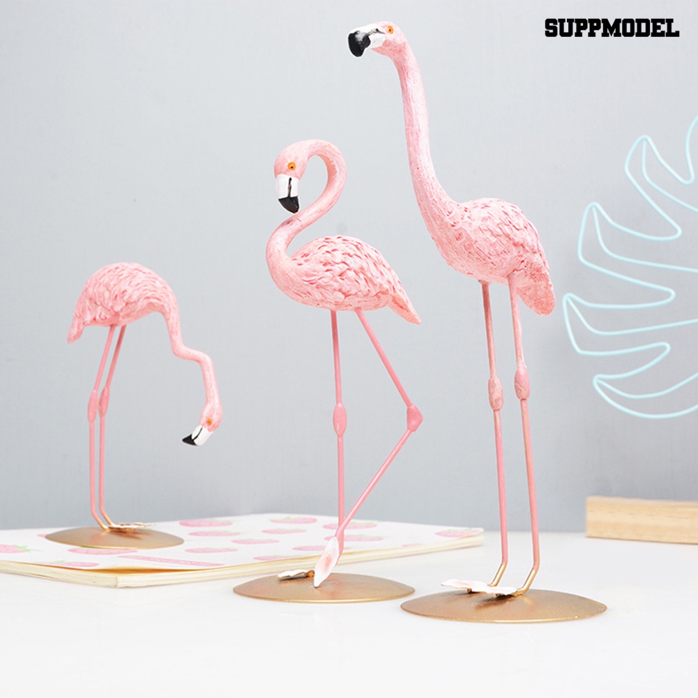 Ornamen Flamingo Pink Lucu Untuk Dekorasi Meja Pesta Ulang Tahun