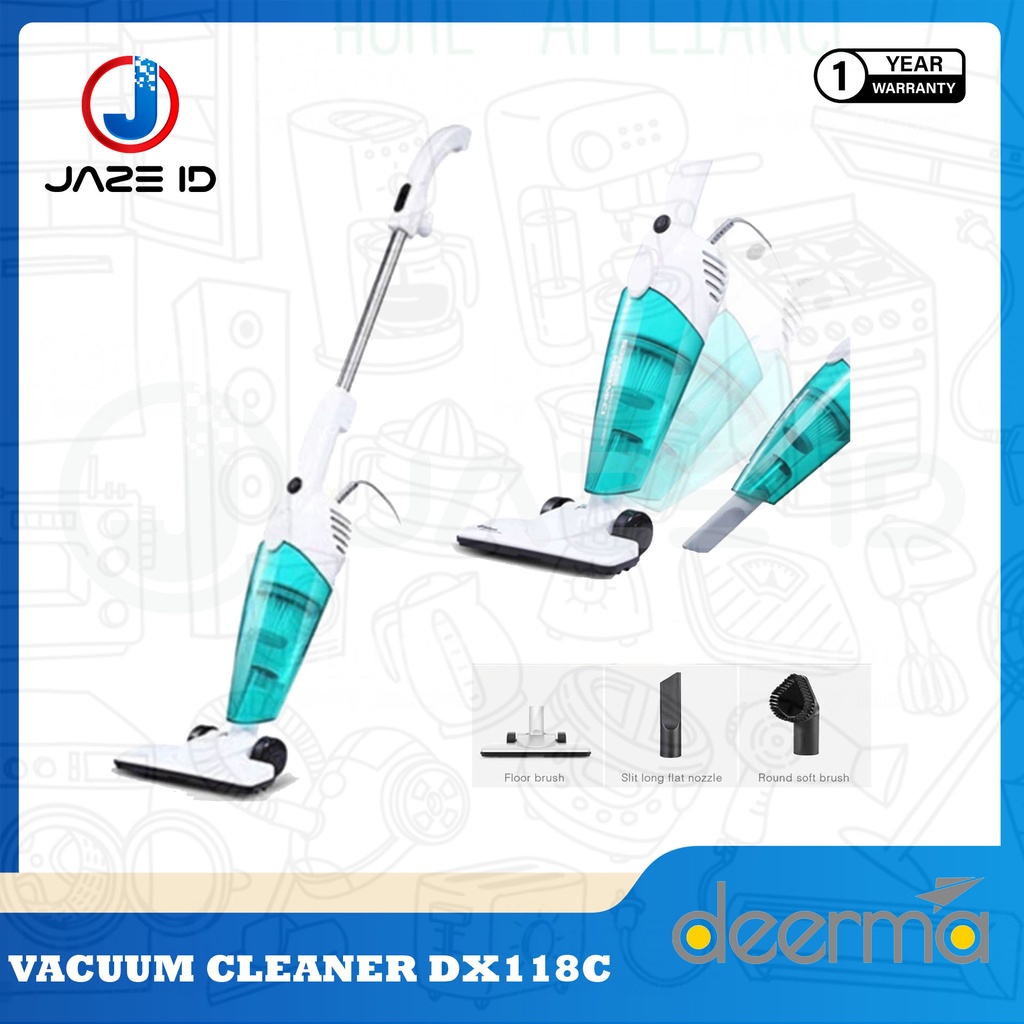 DEERMA DX118C Portable Vacuum Cleaner Penyedot Debu Garansi