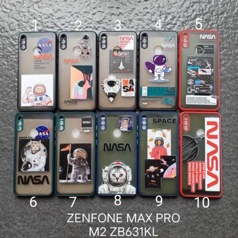 Case gambar Asus zenfone max pro M2 ZB631KL motif cowok soft softcase softshell silikon cover casing kesing housing