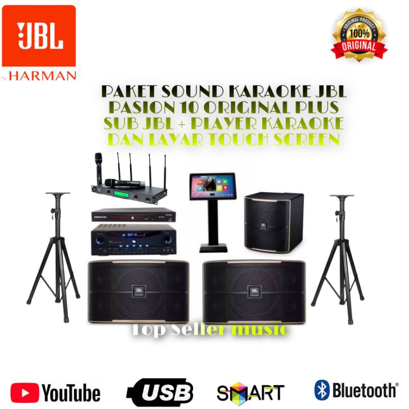 PAKET SPEAKER KARAOKE SET JBL SOUND SYSTEM ORIGINAL TERMURAH BEST