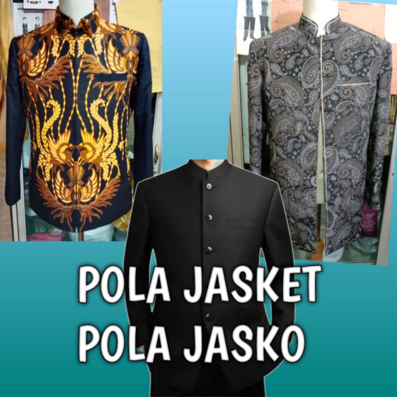 POLA INSTAN JASKO / JAS TUTUP / JAS BETAWI SIZE | Yazid Tailor