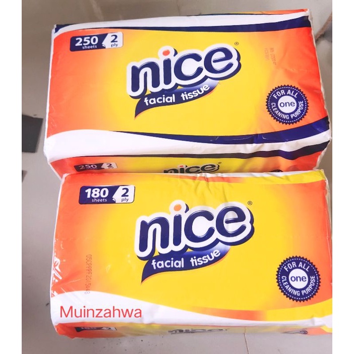 TISU NICE 180 SHEETS/ NICE 250 SHEETS
