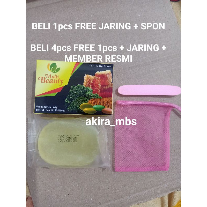 AGEN RESMI MULTIBEAUTY - SABUN MULTIBEAUTY