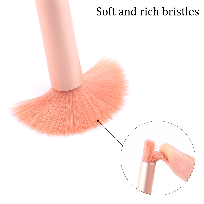 10pcs / Set Brush Pembersih Bulu Mata / Alis / Hidung Untuk Makeup / Kosmetik Wanita