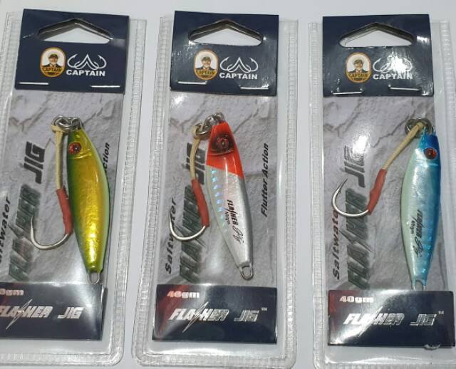 CAPTAIN FLASHER JIG / JIG 40 GR / METAL JIG