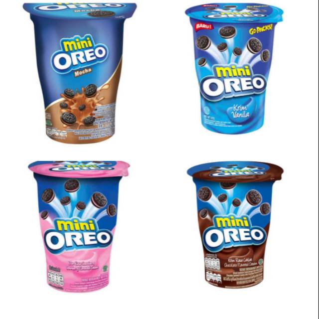 

Oreo Mini Coklat, Vanila, Starwberry, Mocha 67gr