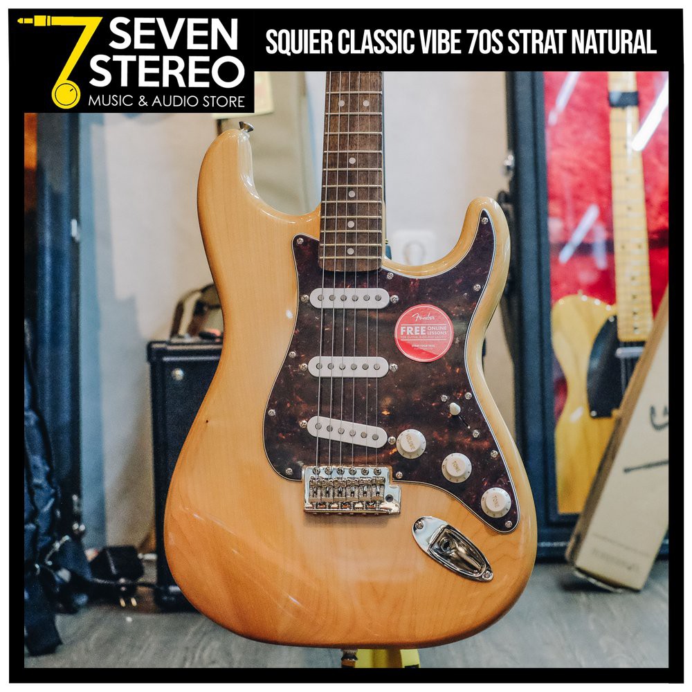 Squier Classic Vibe Stratocaster 70 S Natural