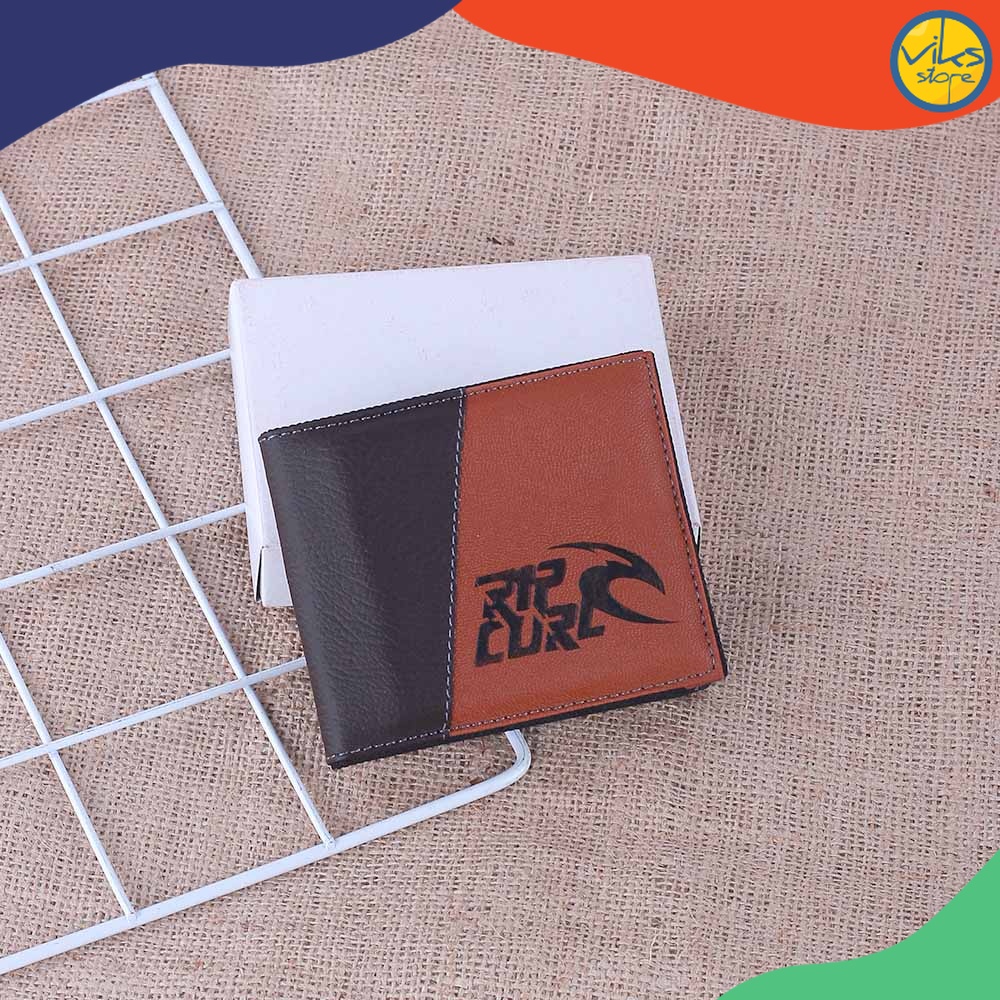 Dompet Lipat Pria Cowok Cowo Laki Laki Distro Pria Bahan Kulit Sintesis Dompet Pria Rip Curl