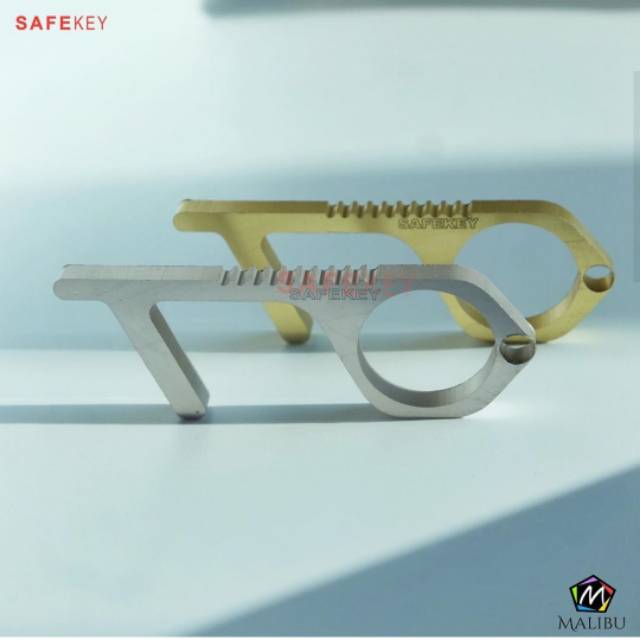 SAFEKEY ANTIMICROBAL HAND TOOL - PERANGKAT ANTI - BAKTERI - DOOR OPENER