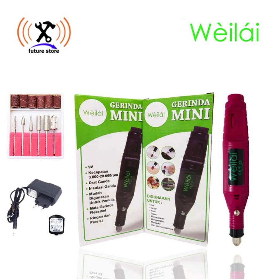 Weilai Mesin Mini Grinder Grafir Bor Gerinda Ukir gerinda mini