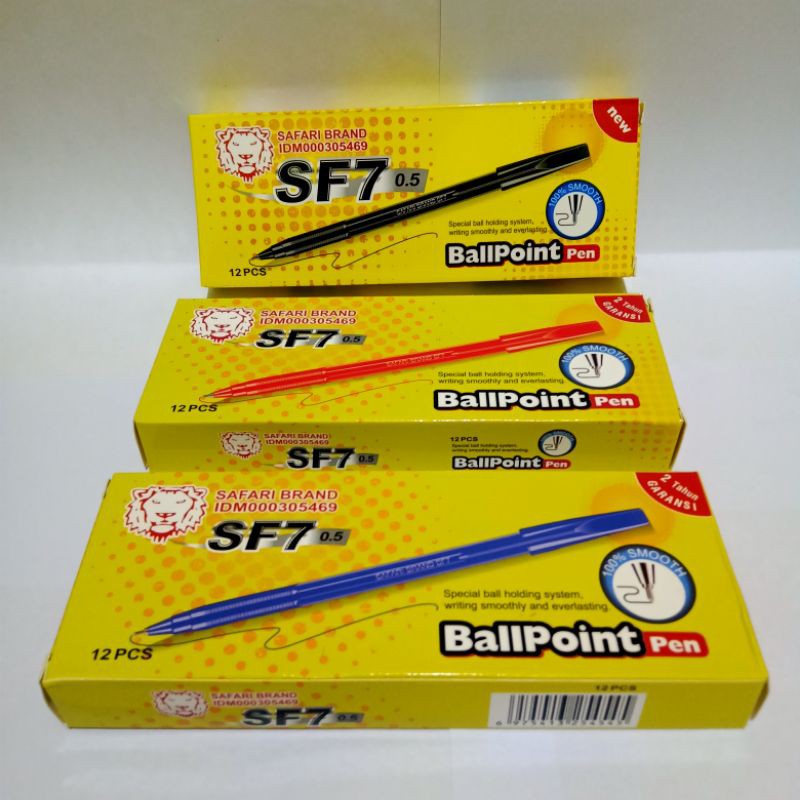 

Pulpen Safari SF7 0.5 mm Ballpoint Safari SF7 0.5mm